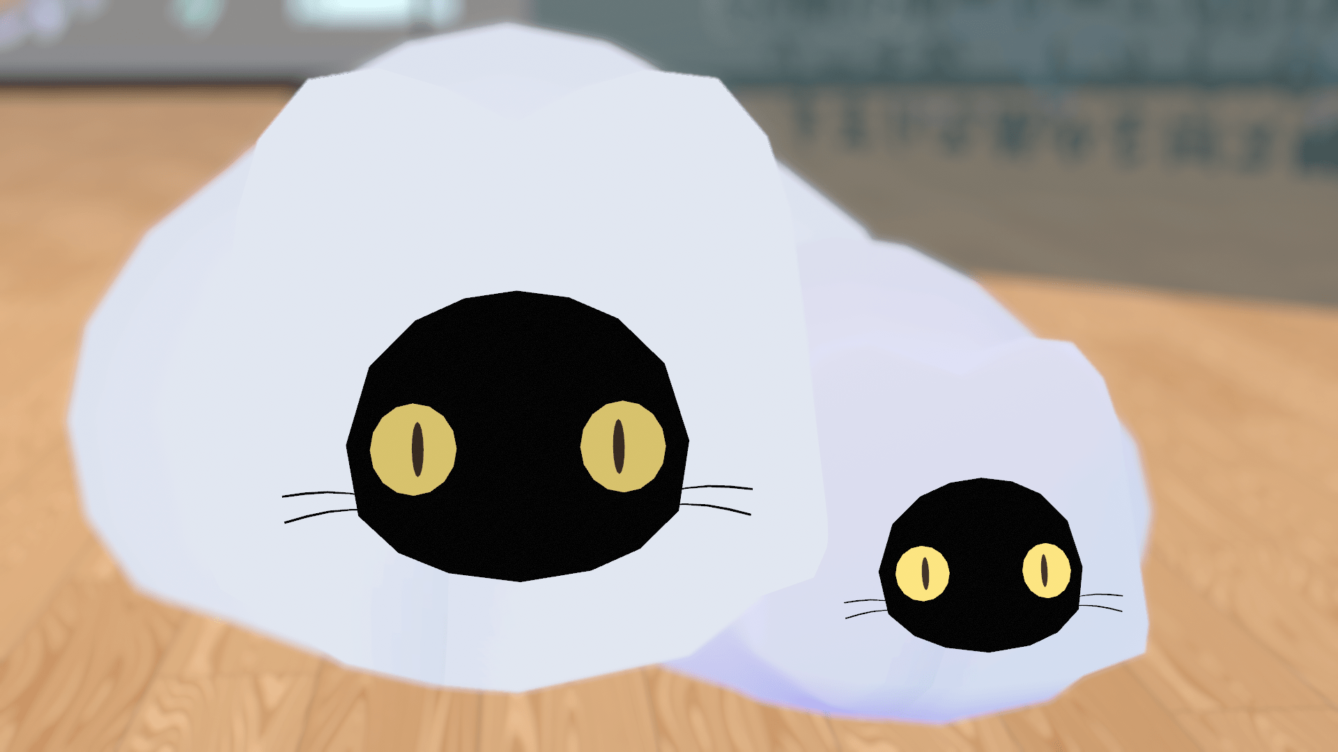 親子ネコオバケモドキ